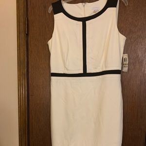 CHARTER CLUB PIPED SHEATH DRESS